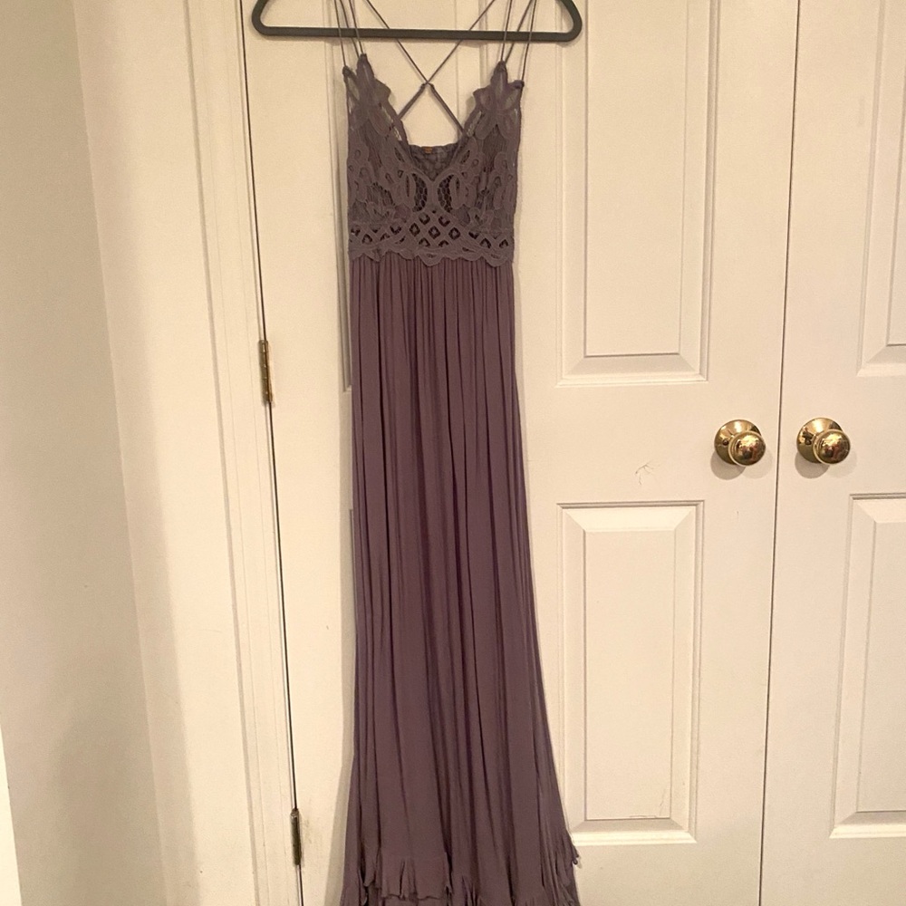 Free People Adella Maxi Slip Dress - Picture 5 of 8